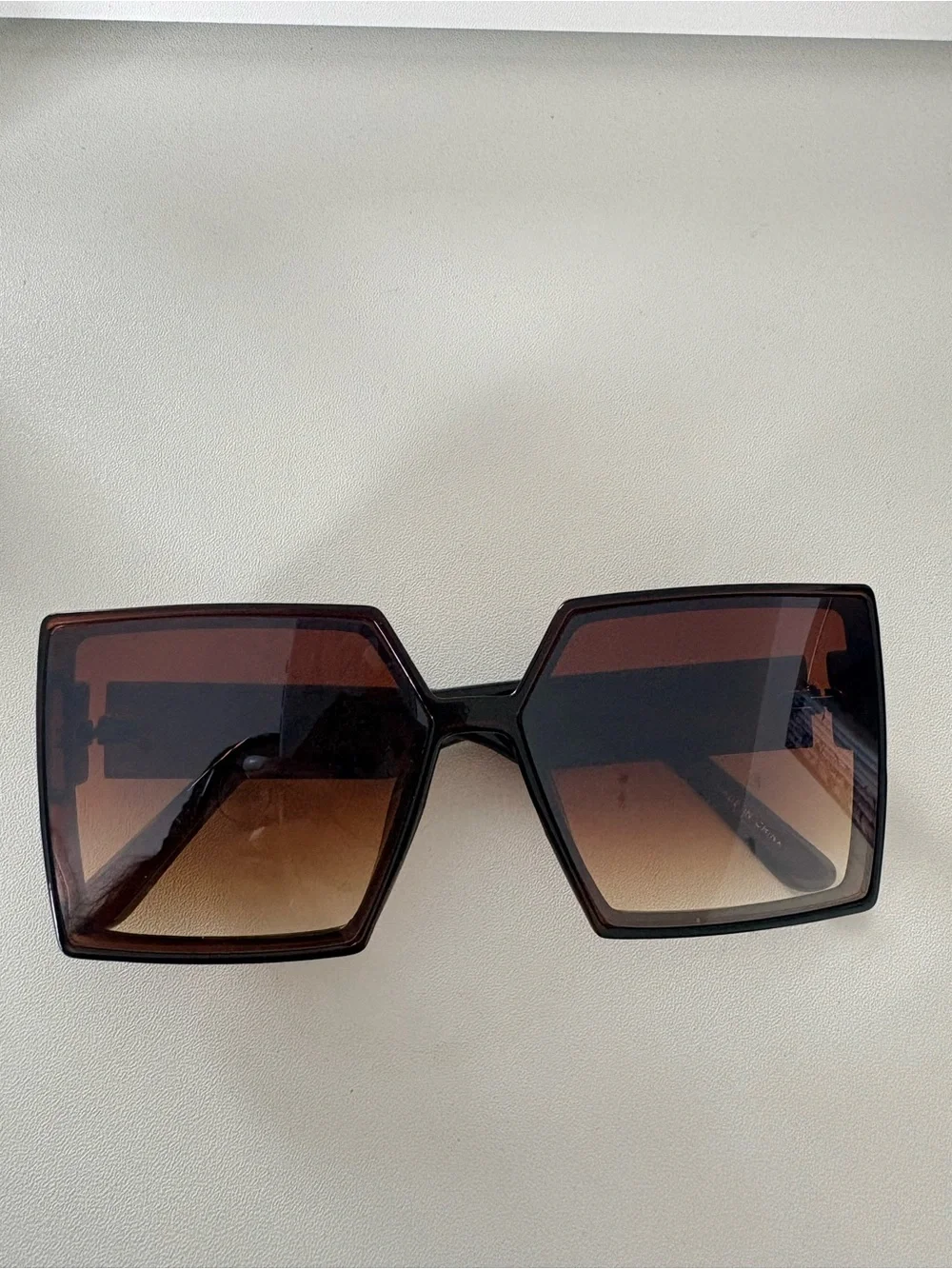 Oversized Square Gradient Sunglasses